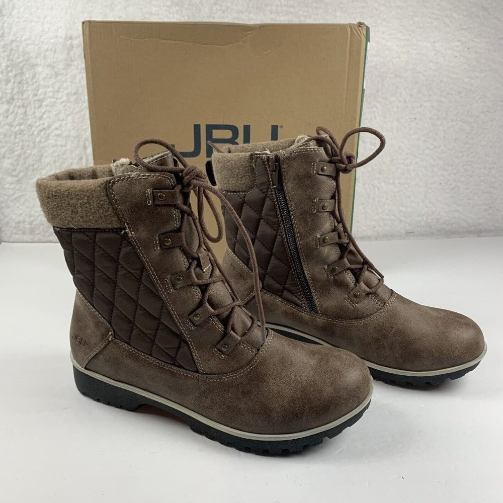 JBU by Jambu Summit B2SMT54W Water Repellent Boot Womens Size 8.5W Tobacco S0330